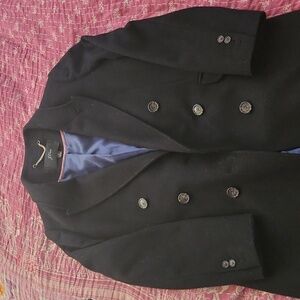 J. Crew double-breasted topcoat in wool cashmere